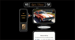 Desktop Screenshot of gmtips.com